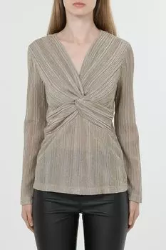 Топ с узлом на груди OVS