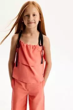 Топ с воланами на бретельках Silver Spoon Ceremony