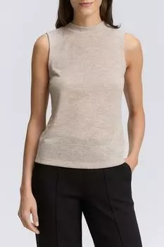 Топ с воротником стойкой TOM TAILOR