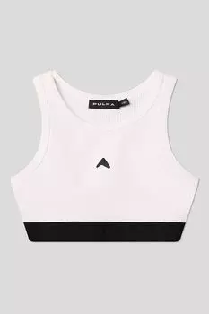 Топ трикотажный без рукавов укороченный Pulka