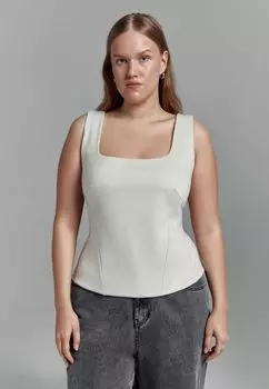 Топ трикотажный в корсетном стиле DIVNO