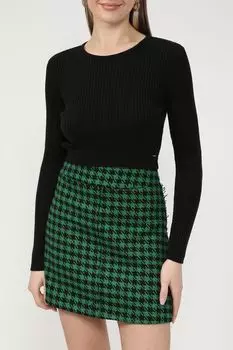 Топ укороченный в рубчик Loft