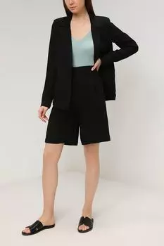 Топ в рубчик с добавлением льна Only