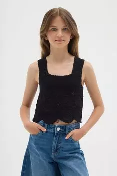 Топ вязаный без рукавов OVS