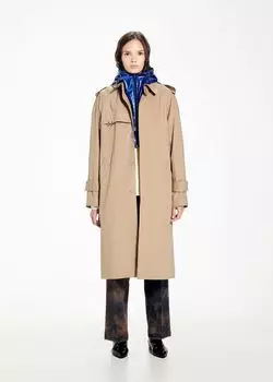 Тренч бежевый David Novaya