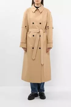 Тренч хлопковый двубортный HUGO