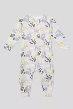 Трикотажный комбинезон из хлопка с принтом Aspaya