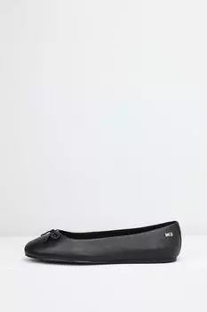 Туфли балетки кожаные Tommy Hilfiger