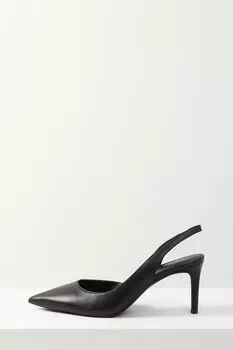 Туфли кожаные на каблуке Michael Michael Kors