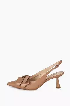 Туфли кожаные с декором MYSA