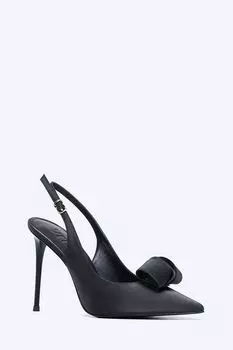 Туфли кожаные с декором VITACCI