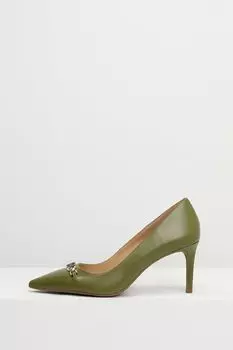 Туфли кожаные с пряжкой Michael Michael Kors