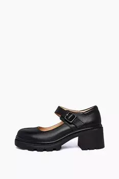 Туфли кожаные с ремешком MYSA