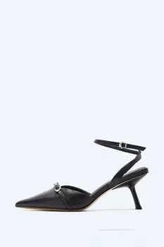 Туфли кожаные с ремешком VITACCI