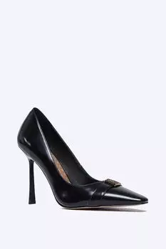 Туфли лодочки кожаные с пряжкой VITACCI