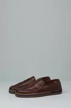 Туфли лоферы кожаные Galizio Torresi