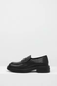 Туфли лоферы кожаные Karl Lagerfeld