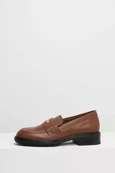 Туфли-лоферы кожаные Tommy Hilfiger