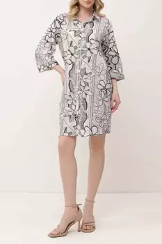 Туника хлопковая с принтом FABRETTI