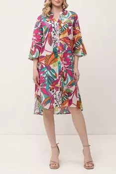 Туника хлопковая с принтом FABRETTI