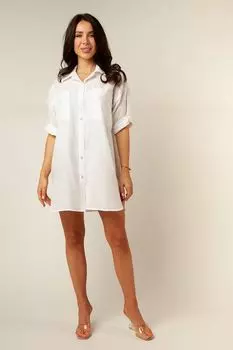 Туника хлопковая в полоску ESFIR