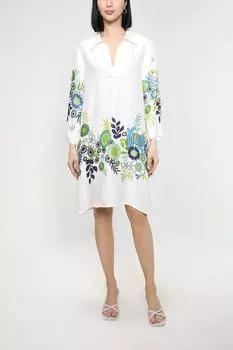 Туника из вискозы с цветочным принтом Mint&Mia