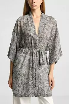 Туника с принтом и поясом ESFIR