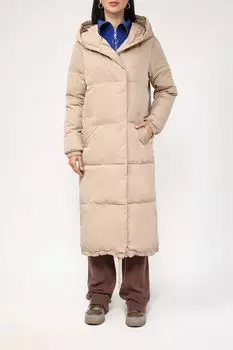 Удлиненный пуховик с капюшоном BELUCCI