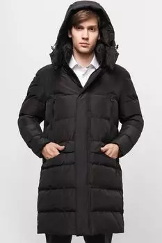 Удлиненный пуховик с капюшоном D.Molina