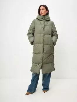 Удлиненный пуховик с молниями сбоку Trends Brands