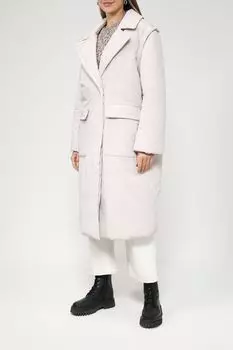 Удлинённый пуховик с отложным воротником Esprit Casual