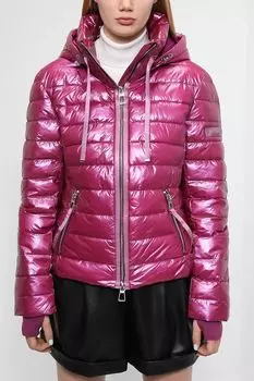 Укороченная куртка с эффектом металлик Marc Aurel