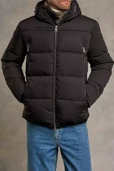 Укороченная куртка со съемным капюшоном DTMD