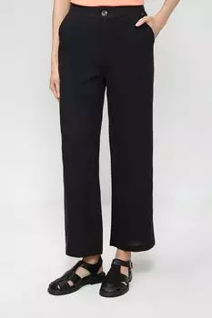 Укороченные брюки из вискозы и льна PEPE JEANS