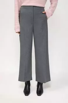 Укороченные брюки на высокой талии Emme Marella