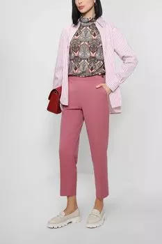 Укороченные брюки прямого кроя More&More