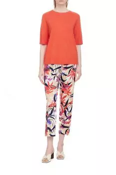 Укороченные брюки с цветочным принтом Gerry Weber