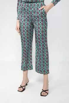 Укороченные брюки с принтом Piombo