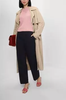 Укороченные брюки с высокой талией Esprit Casual