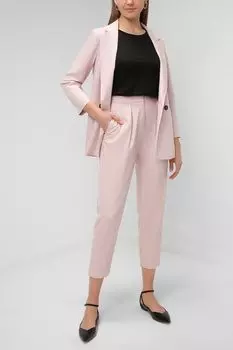 Укороченные брюки с защипами Emme Marella