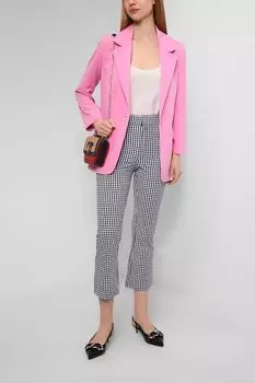 Укороченные брюки в клетку виши OVS