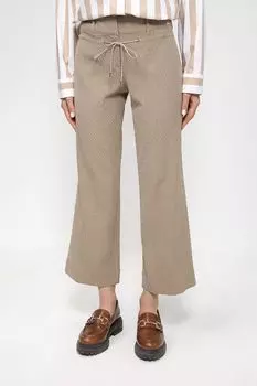 Укороченные брюки в полоску Cinque