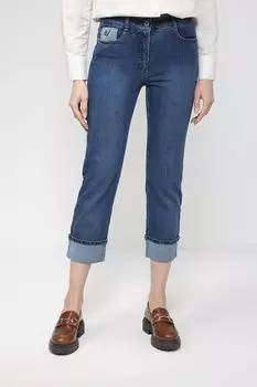 Укороченные джинсы скинни Bianca