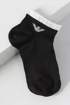 Укороченные носки с логотипом бренда EMPORIO ARMANI