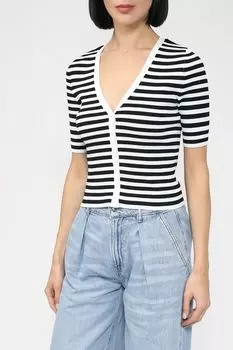 Укороченный кардиган в полоску OVS