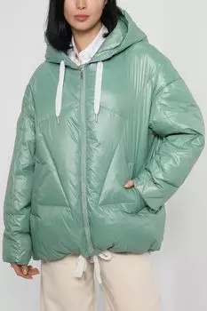 Укороченный пуховик с капюшоном BELUCCI