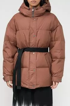 Укороченный пуховик с капюшоном NAUMI