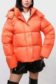 Укороченный пуховик свободного кроя NAUMI