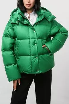 Укороченный пуховик свободного кроя NAUMI