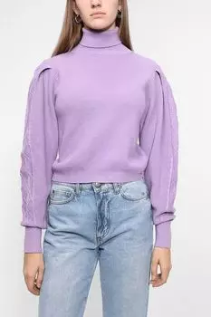 Укороченный свитер с объемными рукавами FRACOMINA